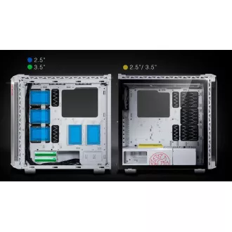 ADATA XPG case BATTLECRUISER Mid-Tower Case, bez zdroja, black