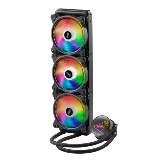 ADATA XPG vodné chladenie XPG LEVANTE X 360, ARGB, AM5, LGA1700, čierna
