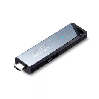 ADATA Flash Disk 512GB UE800, USB 3.2 USB-C, Elite drive, sivá