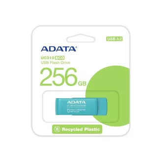 ADATA Flash Disk 256GB UC310 ECO, USB 3.2, modrá ADATA Flash Disk 256GB UC310 ECO, USB 3.2, modrá