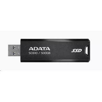 ADATA Externý SSD 2TB SC610, USB-A 3.2, čierna ADATA Externý SSD 2TB SC610, USB-A 3.2, čierna