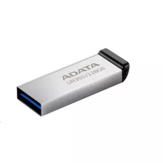 ADATA Flash Disk 128GB UR350, USB 3.2 Dash Drive, kov čierna