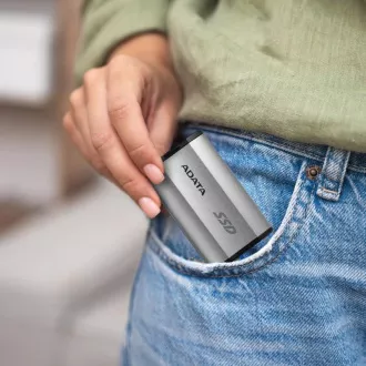 ADATA External SSD 2TB SD810 USB 3.2 USB-C, Strieborná