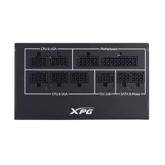 ADATA XPG zdroj CORE REACTOR II VO 750W, 80+ GOLD, Plne Modularný, ATX 3.1