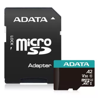 ADATA MicroSDXC karta 1TB Premier Pro UHS-I V30S (R: 100/W: 80 MB/s) + SD adaptér ADATA MicroSDXC karta 1TB Premier Pro UHS-I V30S (R: 100/W: 80 MB/s) + SD adaptér