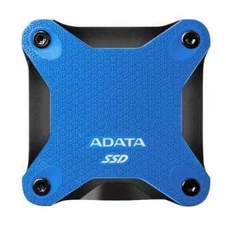 ADATA Externý SSD 512GB SD620, USB Micro-B, USB 3.2 Gen 2, R: 520/W: 460MB/s, modrá