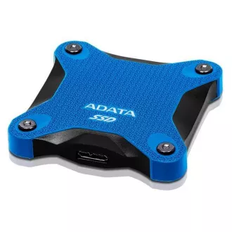 ADATA Externý SSD 512GB SD620, USB Micro-B, USB 3.2 Gen 2, R: 520/W: 460MB/s, modrá