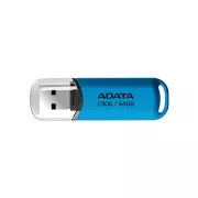 ADATA Flash Disk 64GB C906, USB 2.0, modrá