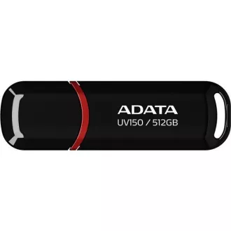 ADATA Flash Disk 512GB UV150, USB 3.2, čierna