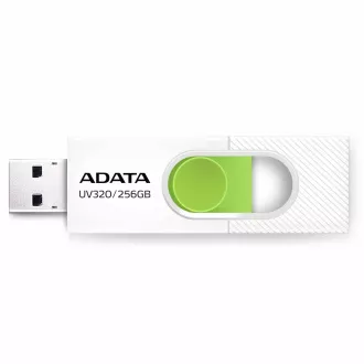 ADATA Flash Disk 256GB UV320, USB 3.2, bielo-zelená