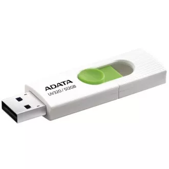 ADATA Flash Disk 512GB UV320, USB 3.2, bielo-zelená
