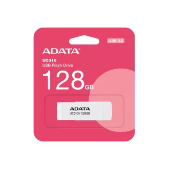 ADATA Flash Disk 128GB UC310, USB 3.2, biela