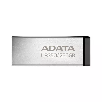 ADATA Flash Disk 256GB UR350, USB 3.2, strieborno-čierna