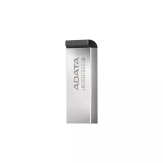 ADATA Flash Disk 256GB UR350, USB 3.2, strieborno-čierna