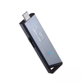 ADATA Flash Disk 2TB UE800, USB-C 3.2, R: 1000/W: 1000MB/s, strieborná
