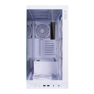 ADATA XPG case INVADER X BTF Mid-Tower, bez zdroja, 5x 120mm Fan, Biela