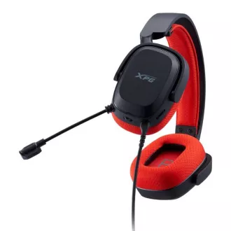 ADATA XPG Herné slúchadlá PRECOG STUDIO, Drôtové, 4.4mm Jack, USB, USB-C, čierna