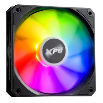 ADATA XPG Ventilátor VENTO R, Prevrátený, 120mm, ARGB, PWM, čierna