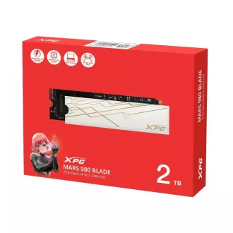 ADATA SSD 2TB XPG MARS 980 BLADE, PCI Gen5x4, M.2 2280, (R:14000/ W:13000MB/s)