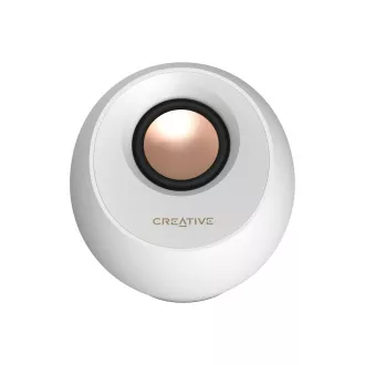 Creative repro Pebble Pro - mobilný reproduktor - biely