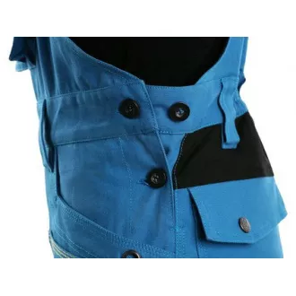 Záhradníky CXS STRETCH, dámske, stredne modro - čierne, vel. 38