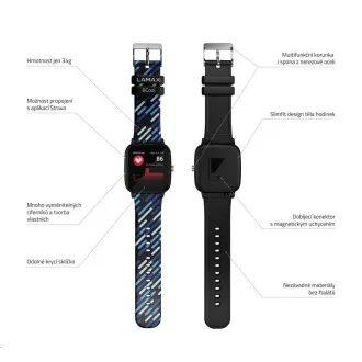 LAMAX BCool Black - šikovné hodinky pre deti LAMAX BCool Black - šikovné hodinky pre deti
