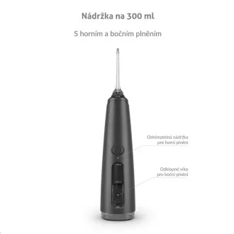 TrueLife AquaFloss Compact C300 Black - ústna sprcha