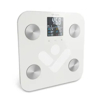 TrueLife FitScale W7 BT - Bioelektrická impedančná bluetooth váha - biela