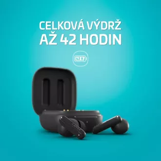 LAMAX Clips1 Plus - špuntové slúchadlá - čierne
