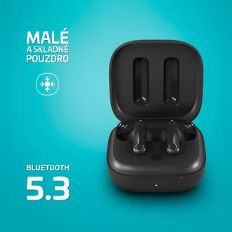 LAMAX Clips1 Plus - špuntové slúchadlá - čierne