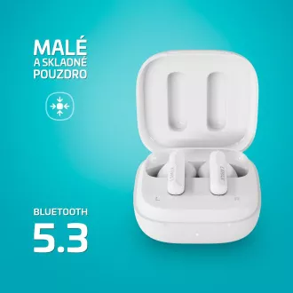 LAMAX Clips1 Plus - špuntové slúchadlá - biele