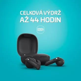 LAMAX Clips1 ANC - špuntové slúchadlá - čierne