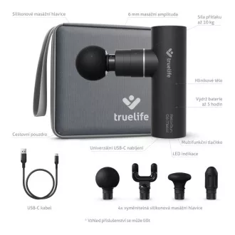 TrueLife RelaxGun G6 Metal - masážna pištoľ