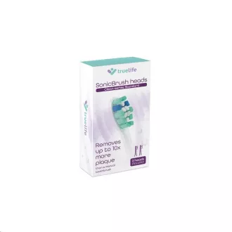 TrueLife SonicBrush Clean-series heads Standard white 2 pack