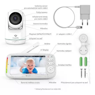TrueLife NannyCam R5 - digitálna video opatrovateľka