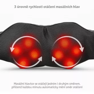 TrueLife RelaxBack B6 Charge - masážny golier s dobíjacou batériou
