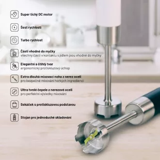 Lauben Stick Blender 800WT - tyčový mixér