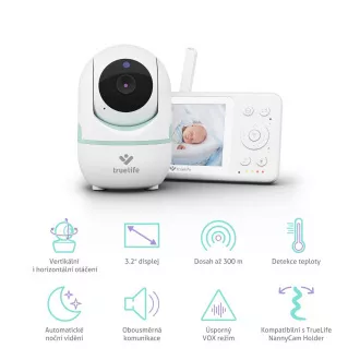 TrueLife NannyCam R4 - digitálna video opatrovateľka TrueLife NannyCam R4 - digitálna video opatrovateľka