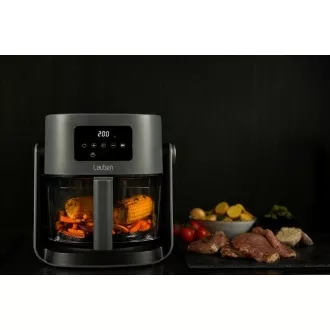Lauben Glass&Grill Air Fryer 3in1 5500BG - teplovzdušná fritéza