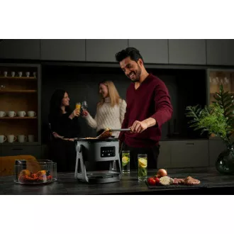 Lauben Glass&Grill Air Fryer 3in1 5500BG - teplovzdušná fritéza