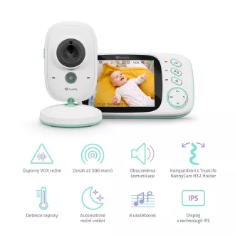 TrueLife NannyCam H32 Pro - digitálna video opatrovateľka