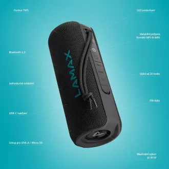 LAMAX LightNote1 - prenosný reproduktor