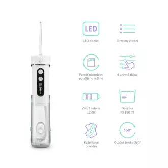 TrueLife AquaFloss Mini M50 - ústna sprcha - biela