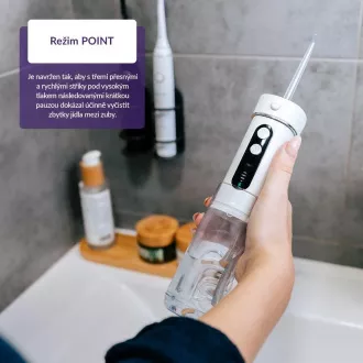 TrueLife AquaFloss Mini M50 - ústna sprcha - biela