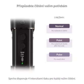 TrueLife AquaFloss Mini M50 - ústna sprcha - čierna