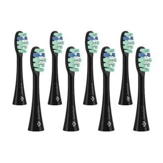 TrueLife SonicBrush Clean-series heads Standard black 8 pack
