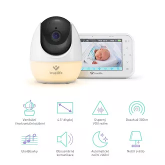 TrueLife NannyCam R4 Pro - digitálna video opatrovateľka