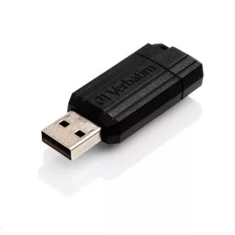 VERBATIM Flash Disk 64GB Store 'n' Go PinStripe, čierna