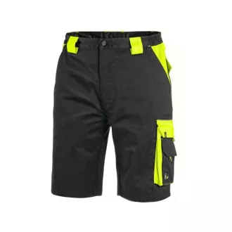 Kraťasy CXS SIRIUS BRIGHTON, pánske, čierno-žlté, veľ. 50