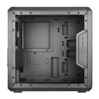 Cooler Master case MasterBox Q300L, mATX, Priehľadná bočnica, 1x 120mm Fan, Čierna